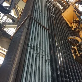 Drill pipes covered in the Rust Grip® corrosion prevention coating