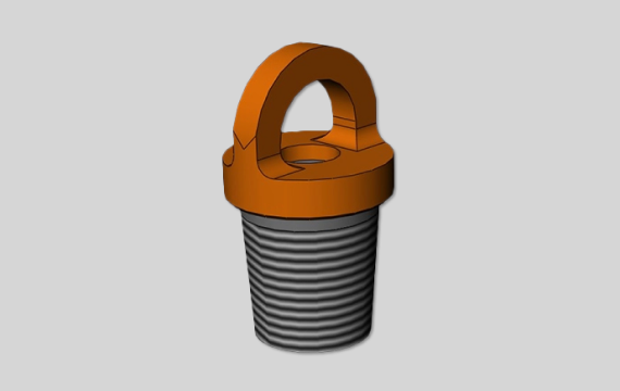 A 3D rendering of an Integral Lift Cap