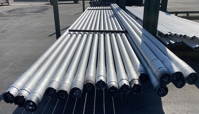 WorkTech™ Joints lined up on a rack